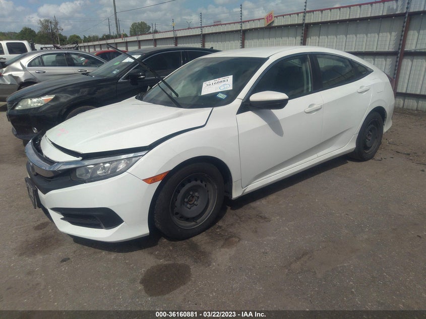 VIN 19XFC2F51JE009072 2018 HONDA CIVIC SEDAN LX