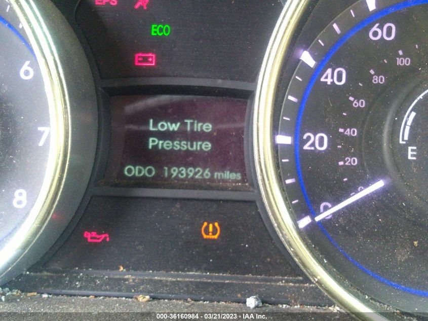 2013 HYUNDAI SONATA GLS - 5NPEB4ACXDH529772