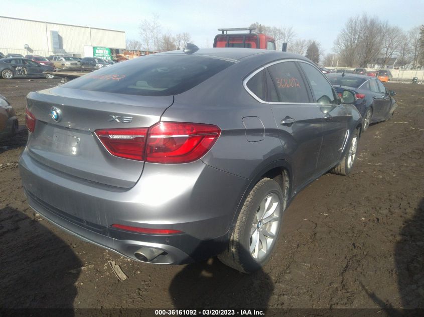 2016 BMW X6 XDRIVE35I - 5UXKU2C59G0N82091