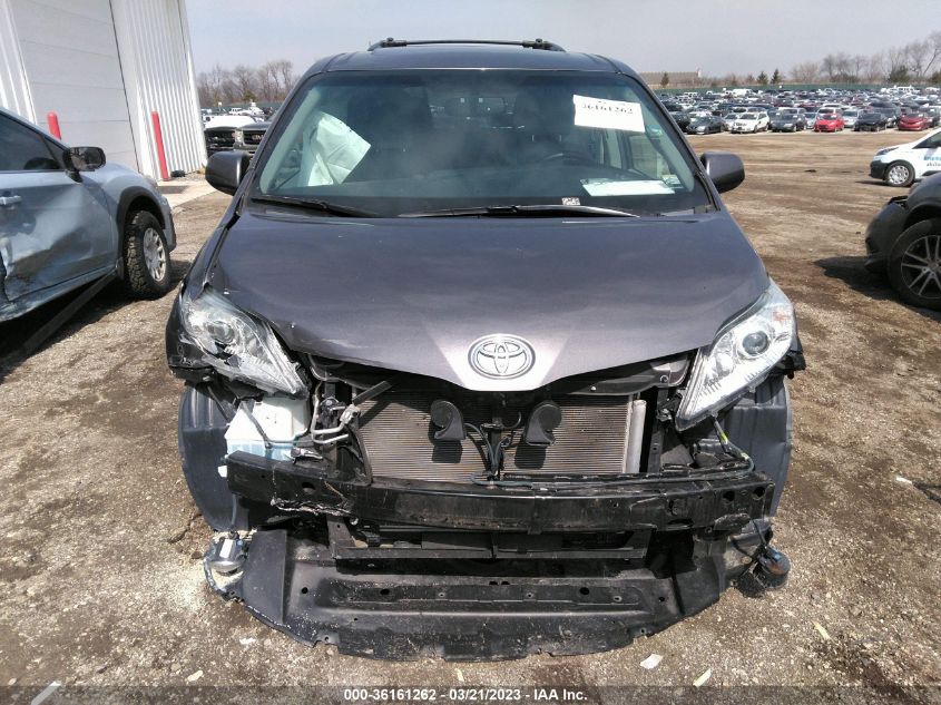 2017 TOYOTA SIENNA XLE - 5TDDZ3DC0HS163348