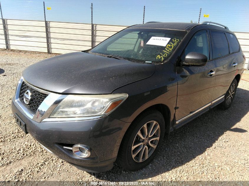2014 NISSAN PATHFINDER SL - 5N1AR2MM4EC716940