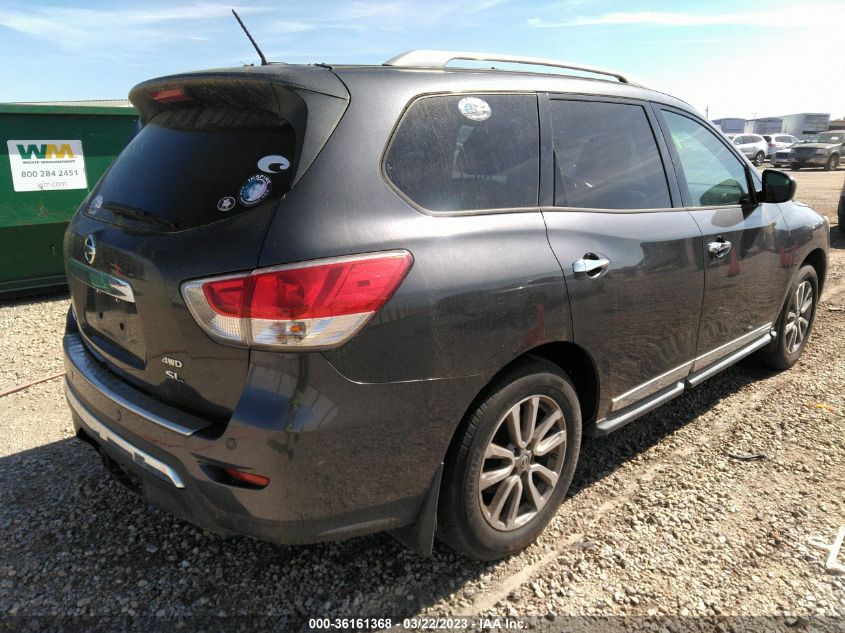 2014 NISSAN PATHFINDER SL - 5N1AR2MM4EC716940