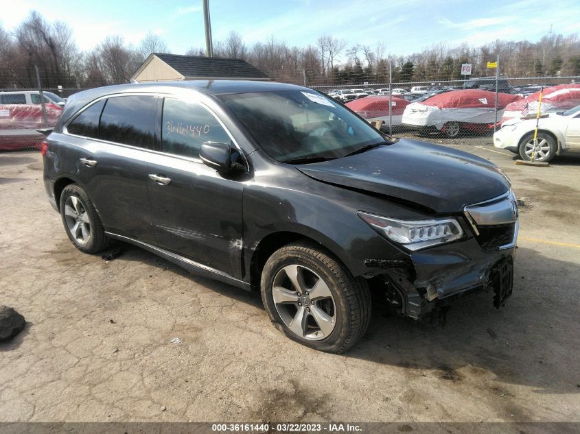 2014 ACURA MDX - 5FRYD4H28EB036031