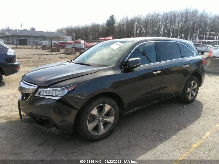 2014 ACURA MDX - 5FRYD4H28EB036031