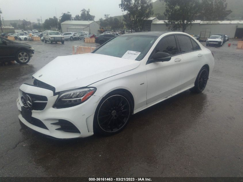 2021 MERCEDES-BENZ C-CLASS C 300 - W1KWF8DB4MR627052