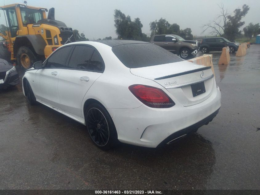 2021 MERCEDES-BENZ C-CLASS C 300 - W1KWF8DB4MR627052