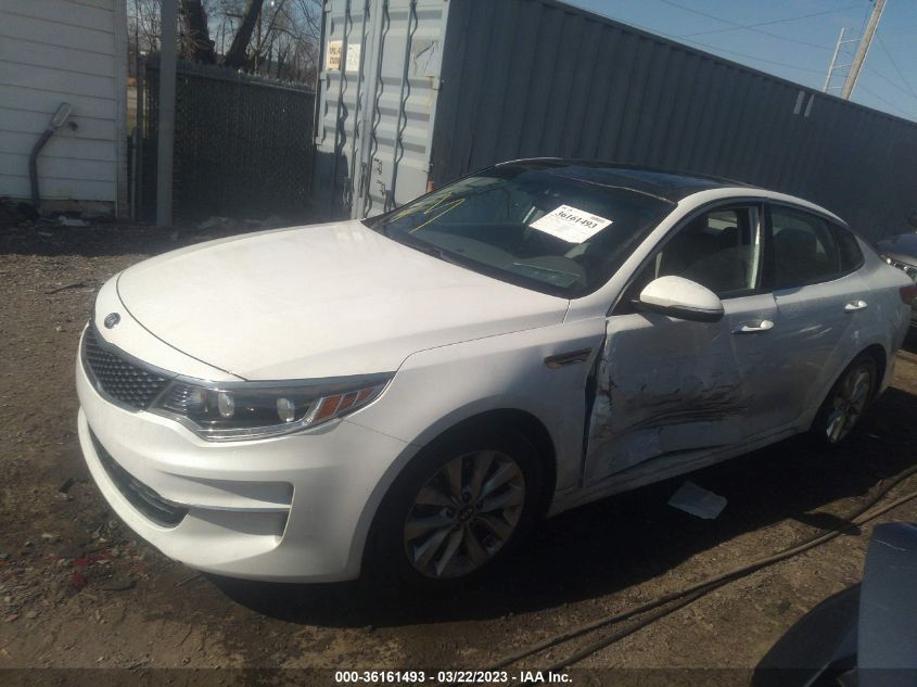 2016 KIA OPTIMA EX - 5XXGU4L30GG011069