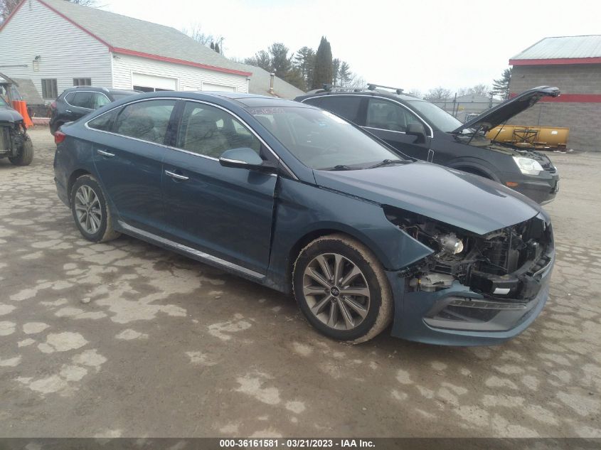 2016 HYUNDAI SONATA 2.4L LIMITED - 5NPE34AF3GH328632