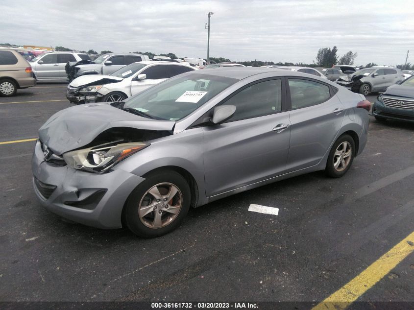 2015 HYUNDAI ELANTRA SE - 5NPDH4AE1FH648910