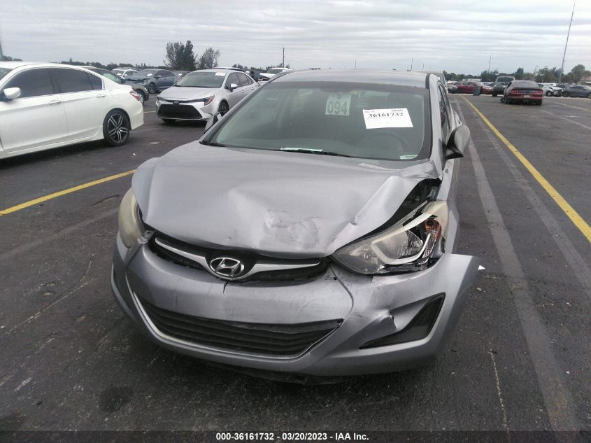 2015 HYUNDAI ELANTRA SE - 5NPDH4AE1FH648910