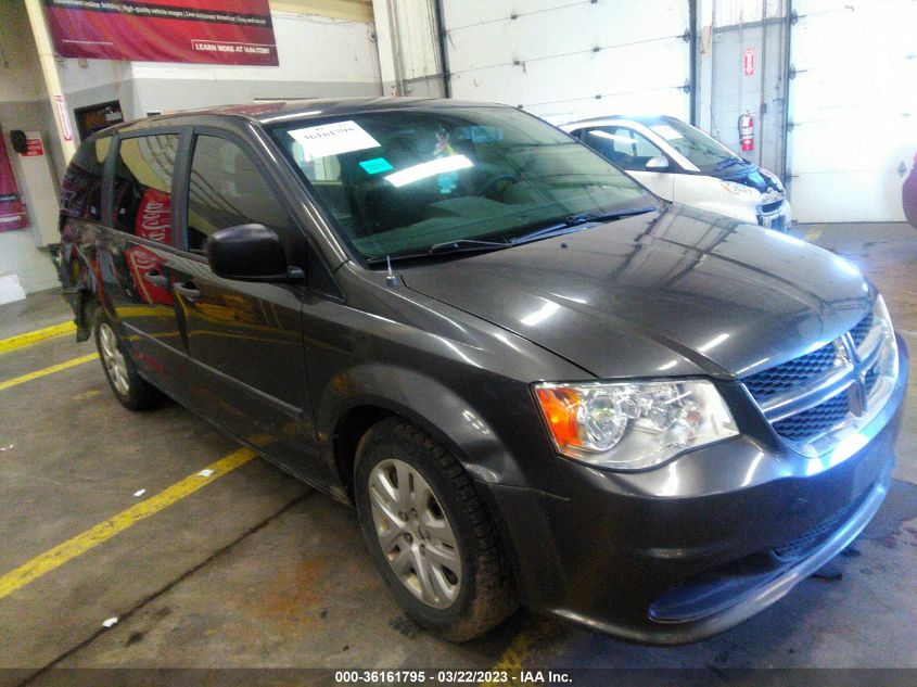 2016 DODGE GRAND CARAVAN AMERICAN VALUE PKG - 2C4RDGBG2GR257837