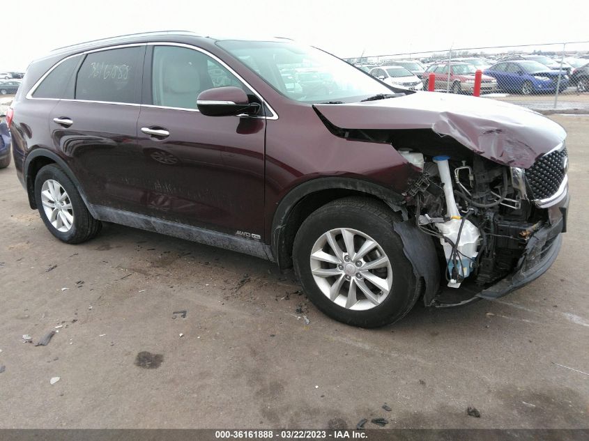 2017 KIA SORENTO LX V6 - 5XYPGDA50HG205089