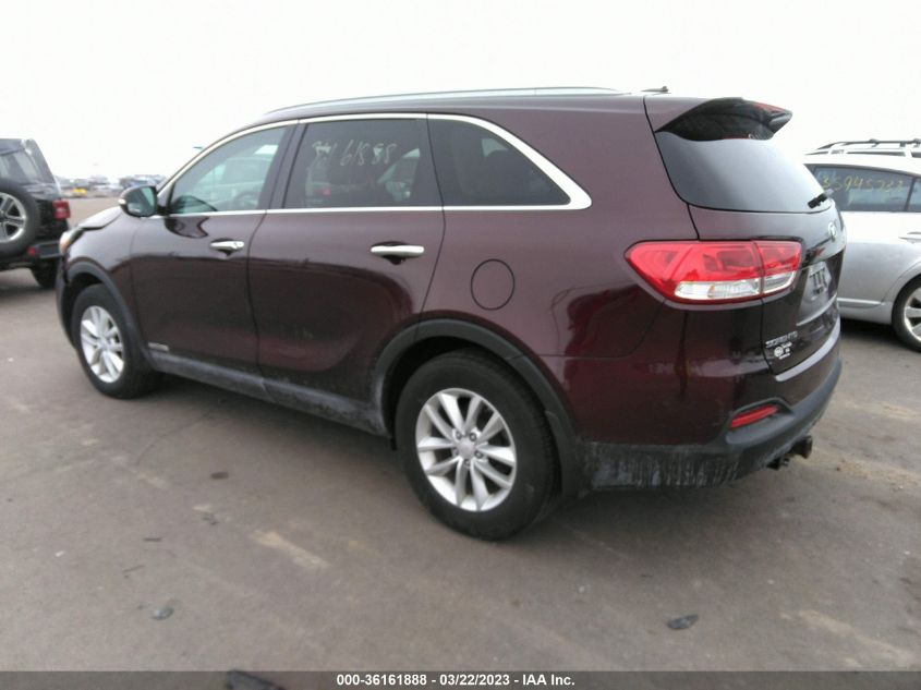 2017 KIA SORENTO LX V6 - 5XYPGDA50HG205089