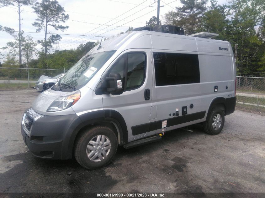2022 RAM PROMASTER 1500 136" WB - 3C6LRVBGXNE140430