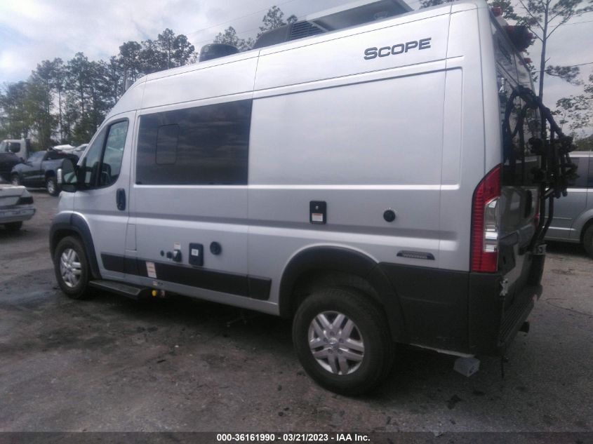 2022 RAM PROMASTER 1500 136" WB - 3C6LRVBGXNE140430