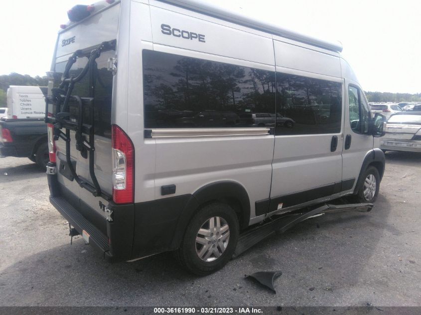 2022 RAM PROMASTER 1500 136" WB - 3C6LRVBGXNE140430