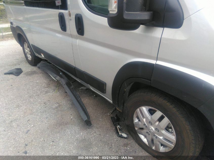 2022 RAM PROMASTER 1500 136" WB - 3C6LRVBGXNE140430