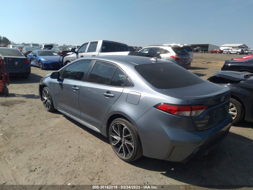 VIN JTDS4RCE0LJ024497 2020 TOYOTA COROLLA SE/NIGHTSHADE