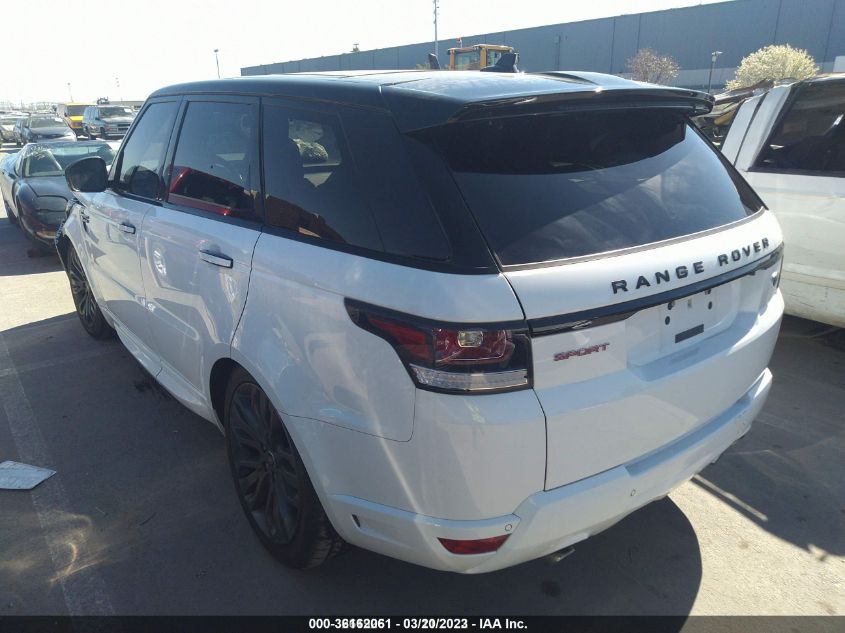 2016 LAND ROVER RANGE ROVER SPORT V6 HSE SALWS2VF3GA573498