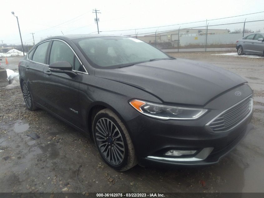 3FA6P0RU4HR382112 FORD FUSION HYBRID 2017