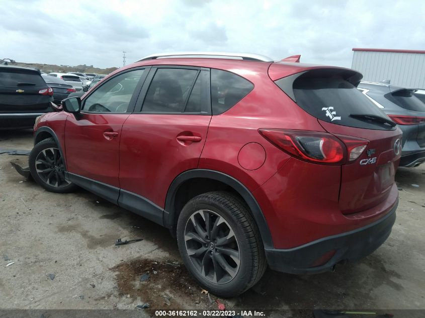 2016 MAZDA CX-5 GRAND TOURING - JM3KE2DY4G0755496