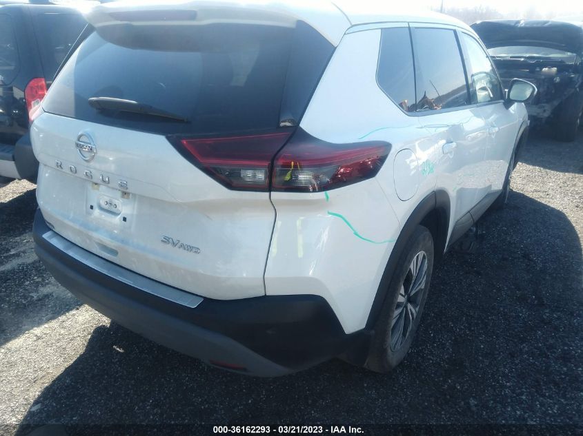 2021 NISSAN ROGUE SV - JN8AT3BB0MW223867