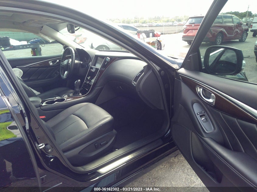 VIN JN1EV7AP6JM360818 2018 INFINITI Q50 3.0T LUXE