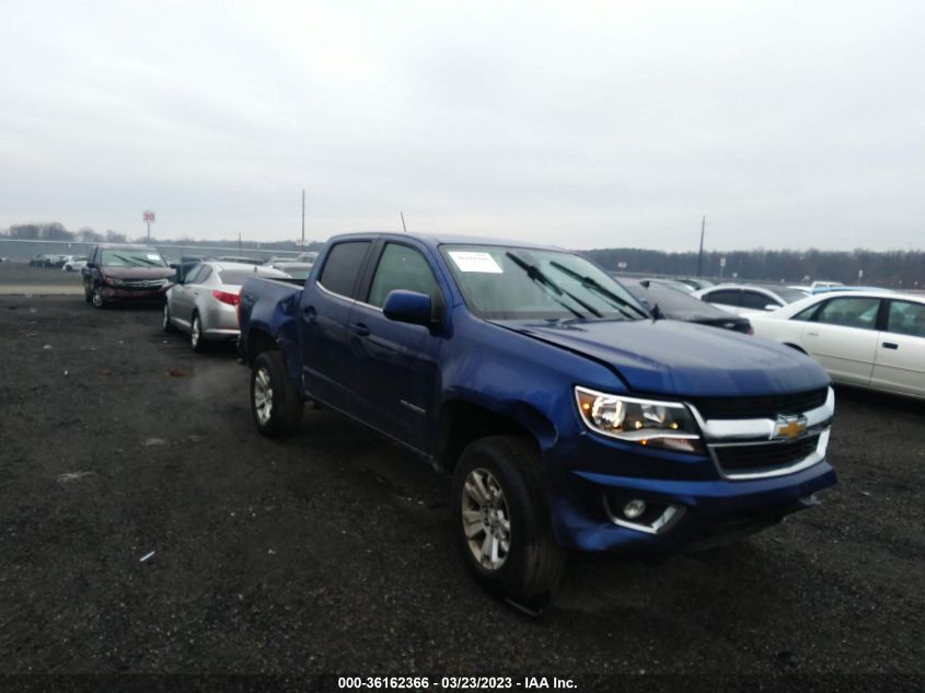 Lot #2539238075 2015 CHEVROLET COLORADO LT salvage car