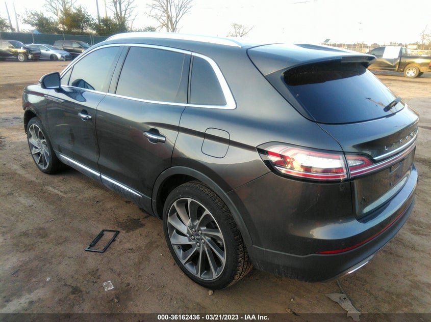 VIN 2LMPJ8LP8KBL54000 2019 LINCOLN NAUTILUS RESERVE