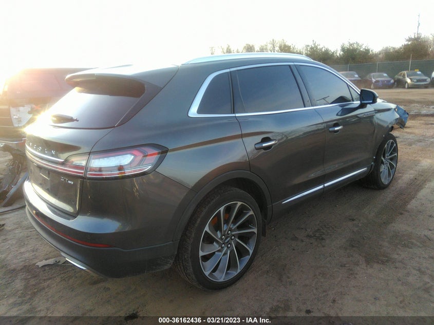 VIN 2LMPJ8LP8KBL54000 2019 LINCOLN NAUTILUS RESERVE