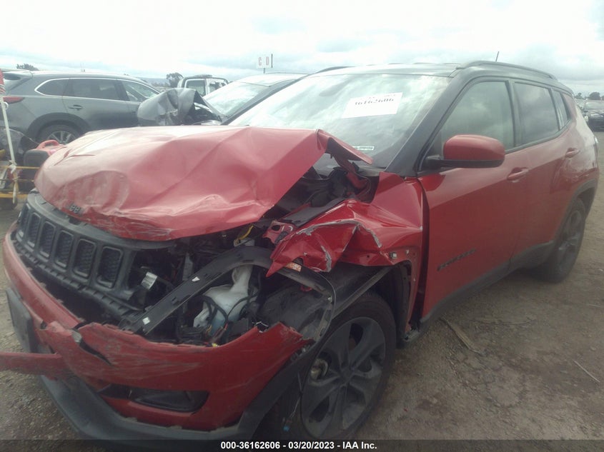 VIN 3C4NJCBB7LT102373 2020 JEEP COMPASS ALTITUDE