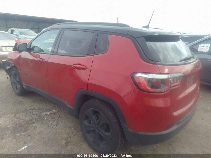 VIN 3C4NJCBB7LT102373 2020 JEEP COMPASS ALTITUDE