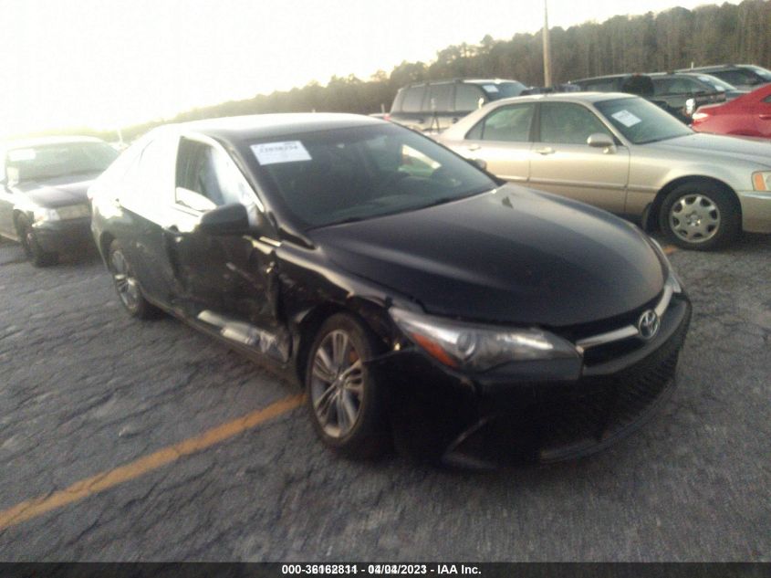2017 TOYOTA CAMRY SE - 4T1BF1FK8HU389024