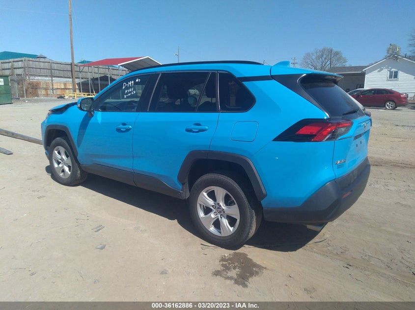 VIN 2T3W1RFV9KC022707 2019 TOYOTA RAV4 XLE