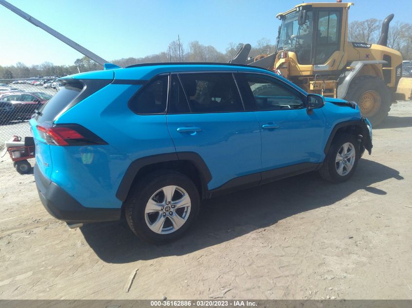 VIN 2T3W1RFV9KC022707 2019 TOYOTA RAV4 XLE
