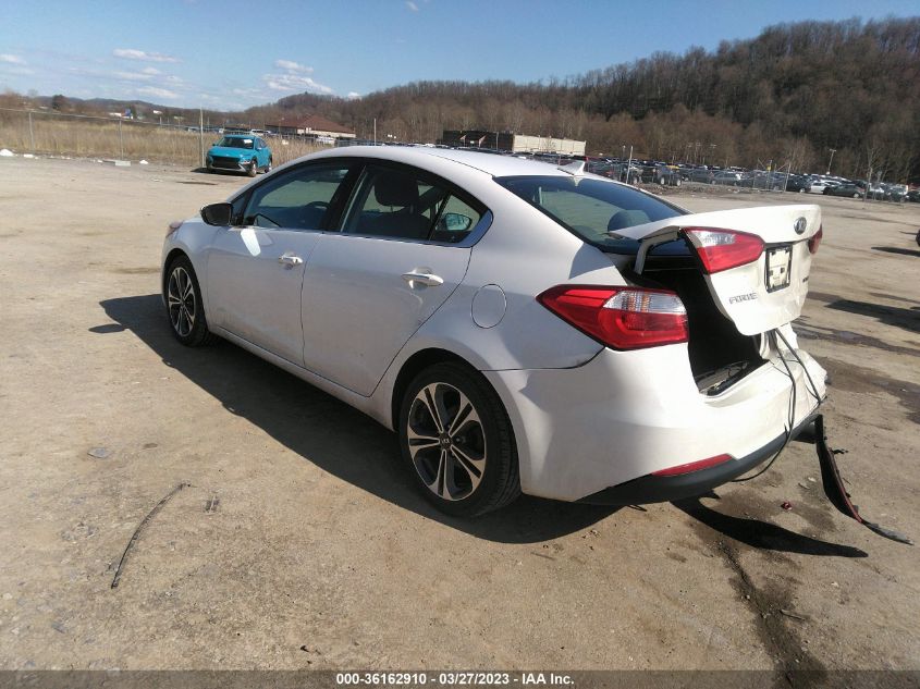 2014 KIA FORTE EX - KNAFX4A8XE5104956