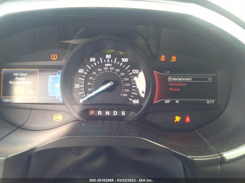 VIN 2FMPK3K99JBB07954 2018 FORD EDGE TITANIUM
