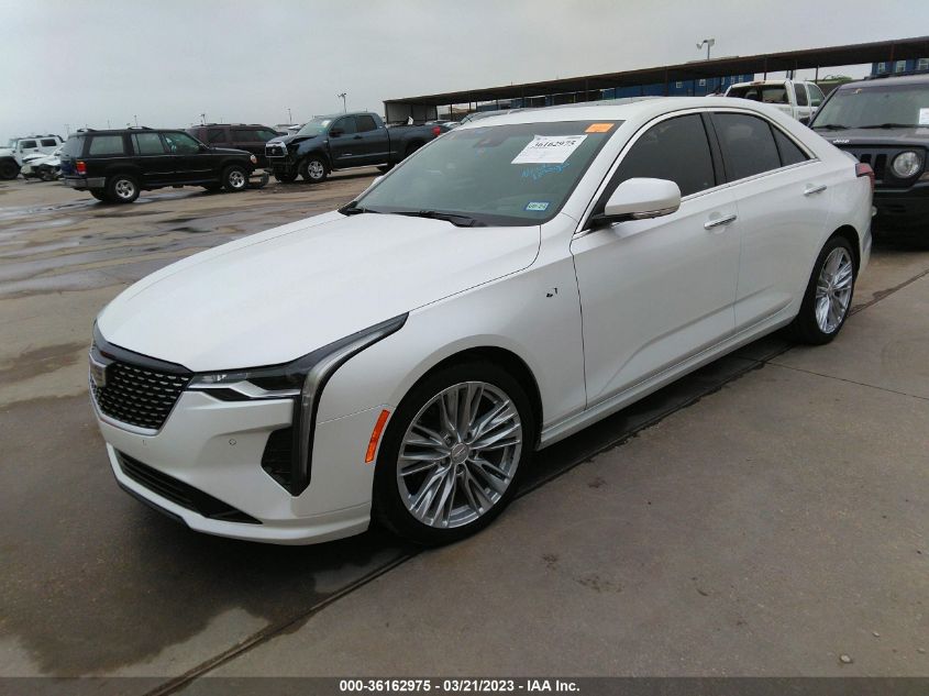2022 CADILLAC CT4 PREMIUM LUXURY - 1G6DB5RK6N0136088