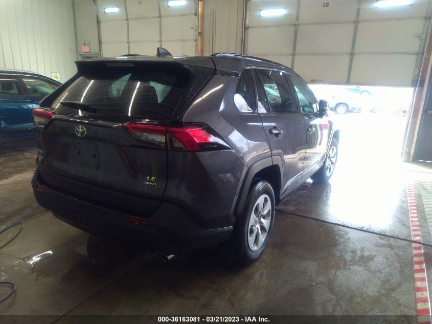 2019 TOYOTA RAV4 LE - 2T3G1RFVXKW072986