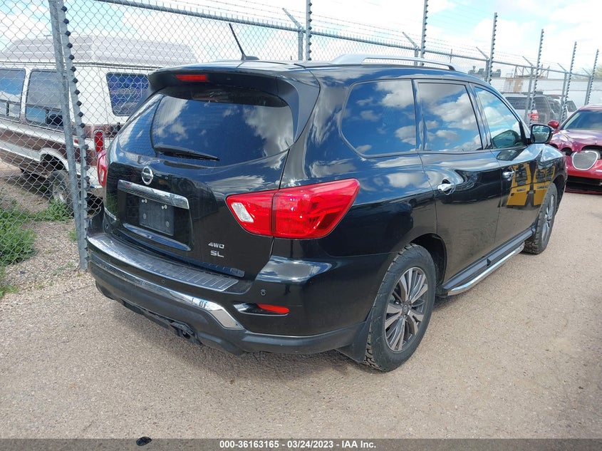 VIN 5N1DR2MM8HC910078 2017 NISSAN PATHFINDER SL