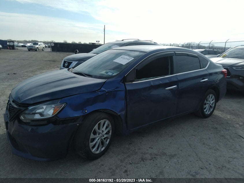 VIN 3N1AB7AP8KY324294 2019 NISSAN SENTRA SV