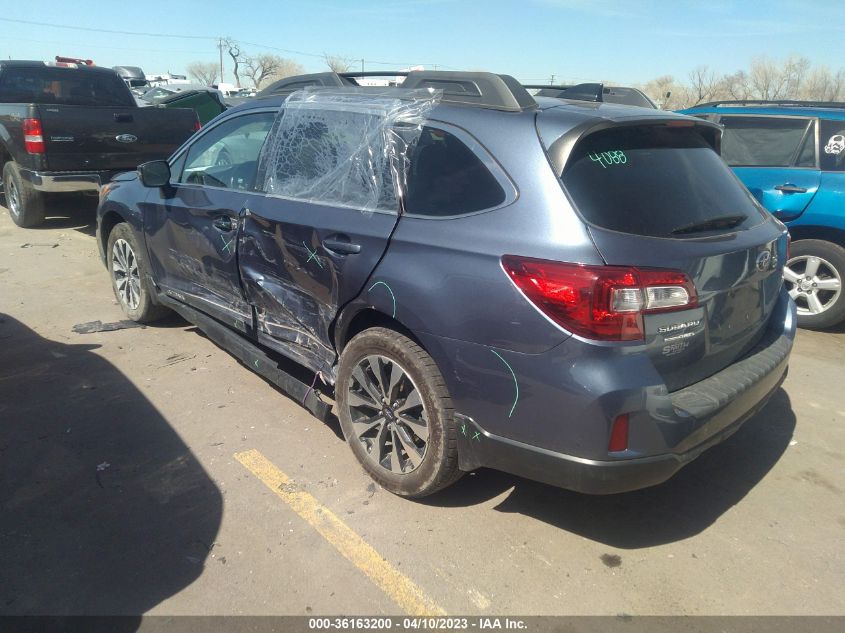 2016 SUBARU OUTBACK 2.5I LIMITED - 4S4BSANC0G3263329