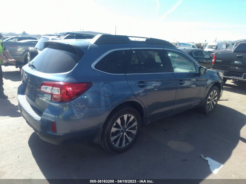 2016 SUBARU OUTBACK 2.5I LIMITED - 4S4BSANC0G3263329