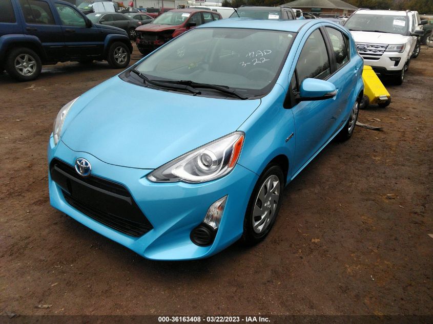 2015 TOYOTA PRIUS C ONE/TWO/THREE/FOUR - JTDKDTB39F1092928