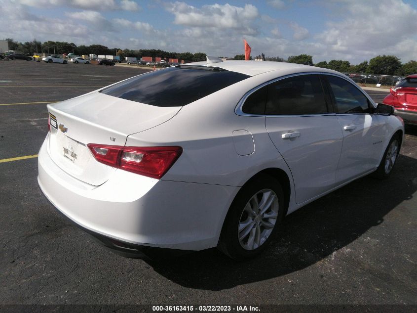 2016 CHEVROLET MALIBU LT - 1G1ZE5ST3GF304761