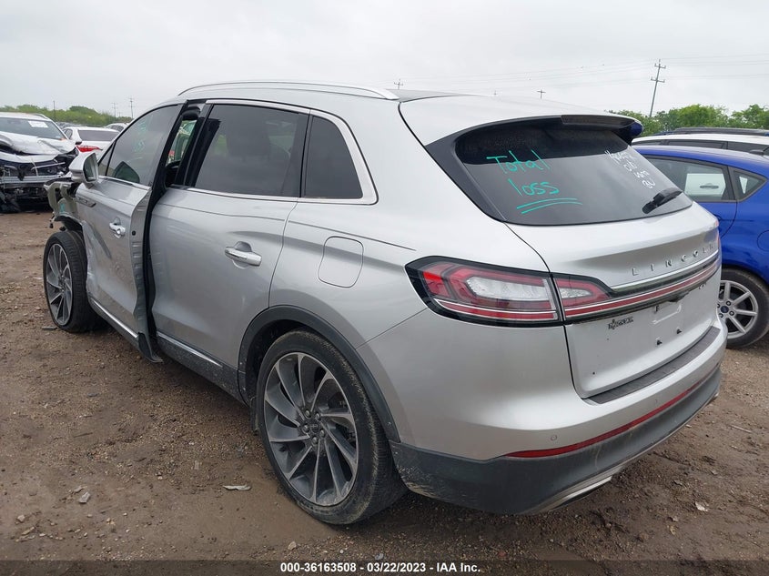 VIN 2LMPJ6L91KBL52367 2019 LINCOLN NAUTILUS RESERVE