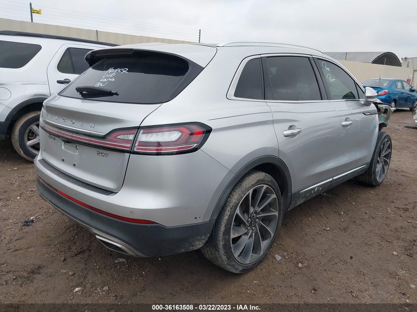 VIN 2LMPJ6L91KBL52367 2019 LINCOLN NAUTILUS RESERVE