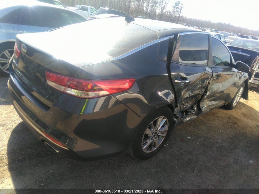 2016 KIA OPTIMA LX - KNAGT4L39G5070206