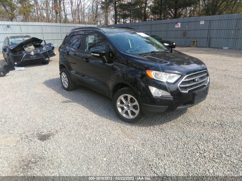 VIN MAJ6S3GL9KC270714 2019 FORD ECOSPORT SE