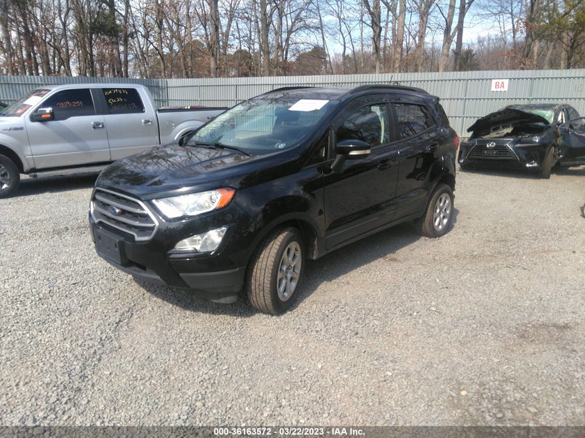 VIN MAJ6S3GL9KC270714 2019 FORD ECOSPORT SE